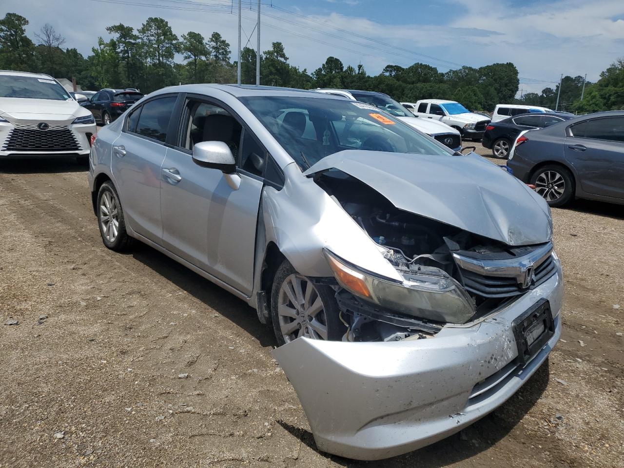 2012 Honda Civic Exl VIN: 2HGFB2F93CH523830 Lot: 63476405