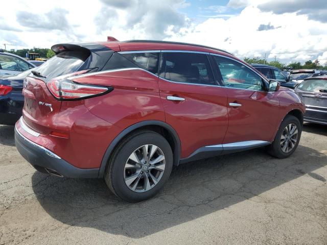  NISSAN MURANO 2017 Czerwony