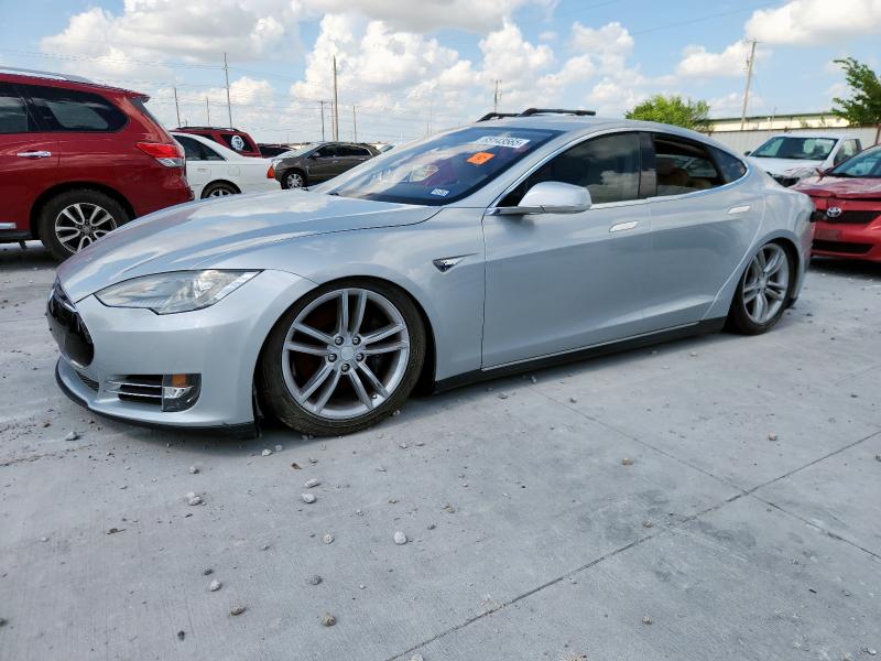 Hatchbacks TESLA MODEL S 2013 Silver
