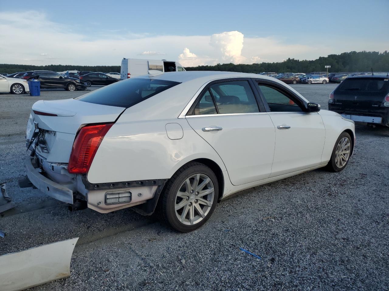 2015 Cadillac Cts white null gas 1G6AP5SXXF0111254 photo #4