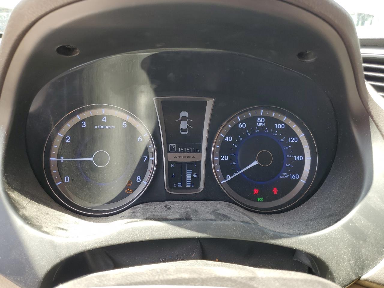 2013 Hyundai Azera Gls VIN: KMHFH4JG4DA224650 Lot: 63980675