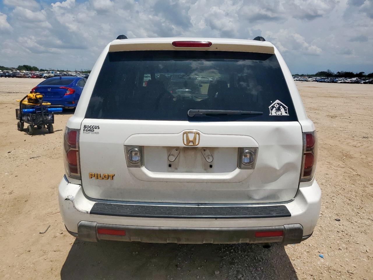 2007 Honda Pilot Ex VIN: 5FNYF28417B001416 Lot: 63881205