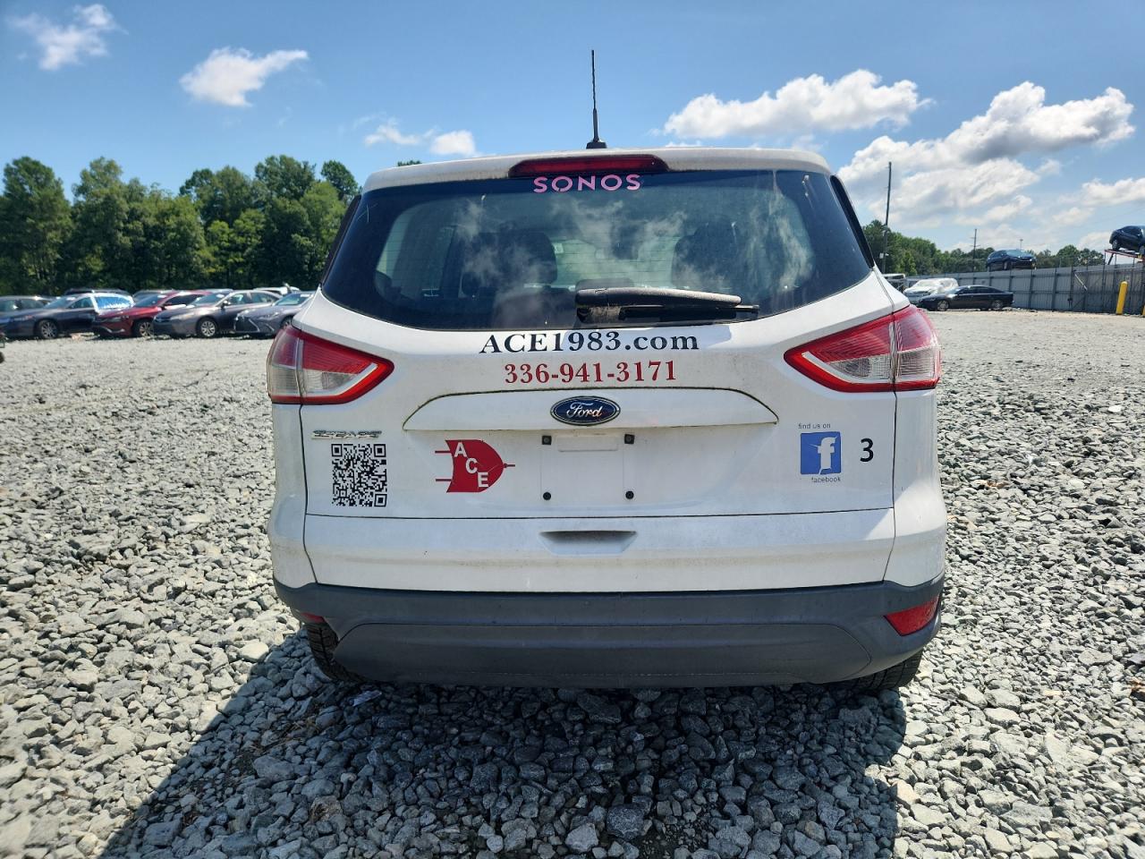 2013 Ford Escape S VIN: 1FMCU0F70DUA90735 Lot: 65550825