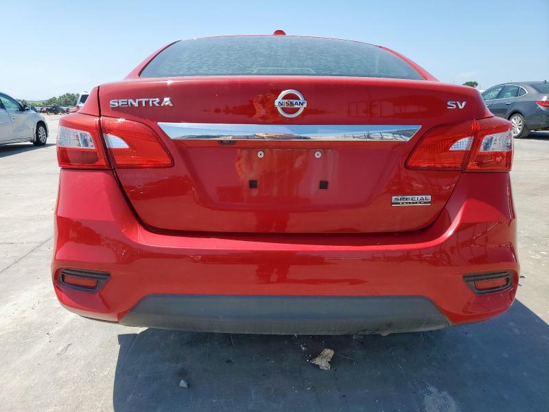  NISSAN SENTRA 2019 Red