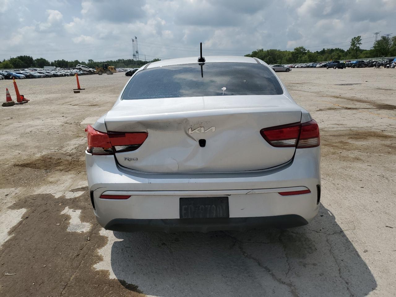 2023 Kia Rio Lx VIN: 3KPA24AD6PE615726 Lot: 57647855