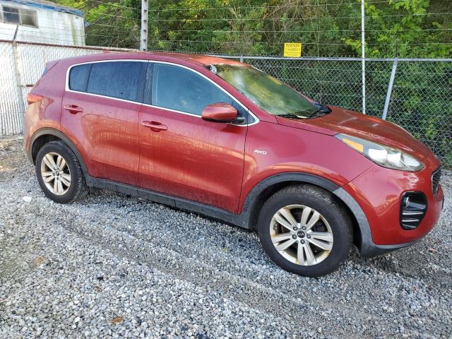 Parquets KIA SPORTAGE 2017 Czerwony