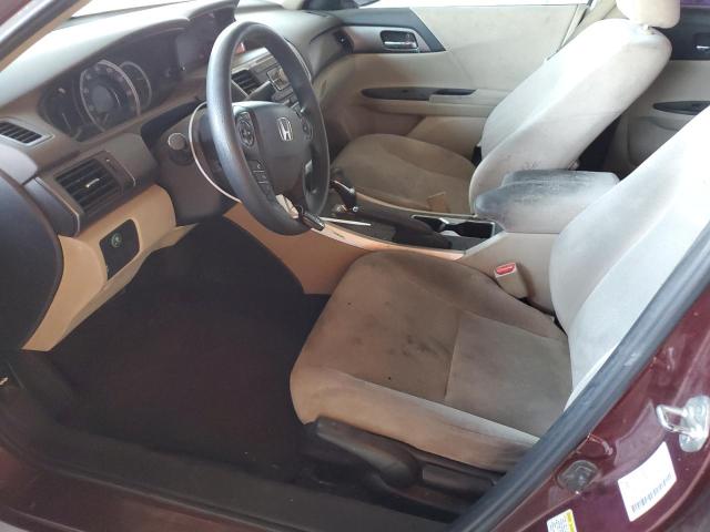  HONDA ACCORD 2013 Burgundy