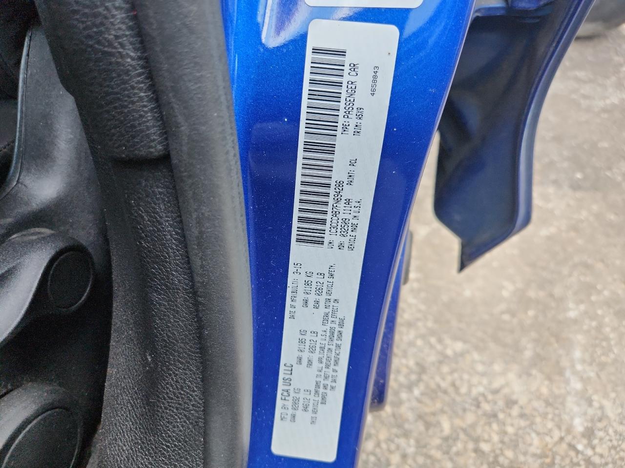 2015 Chrysler 200 Limited VIN: 1C3CCCAB7FN694286 Lot: 66469395