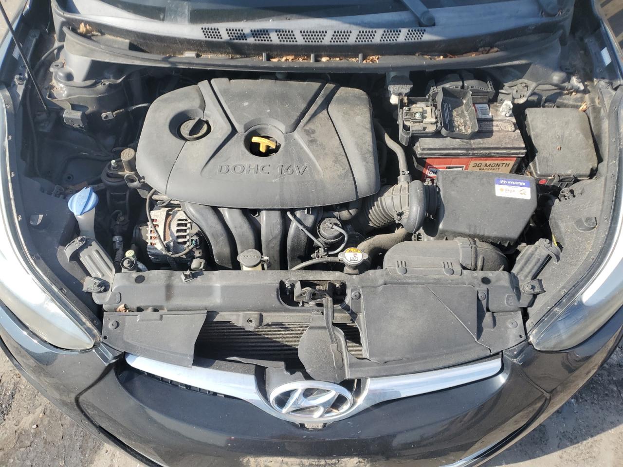 2016 Hyundai Elantra Se VIN: KMHDH4AE2GU481122 Lot: 64994385