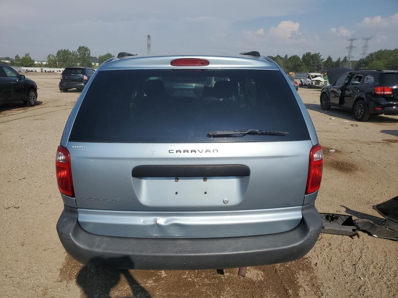 2006 Dodge Caravan Se VIN: 1D4GP25R16B709243 Lot: 63425725