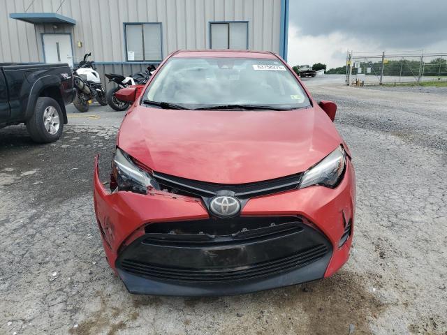  TOYOTA COROLLA 2017 Red