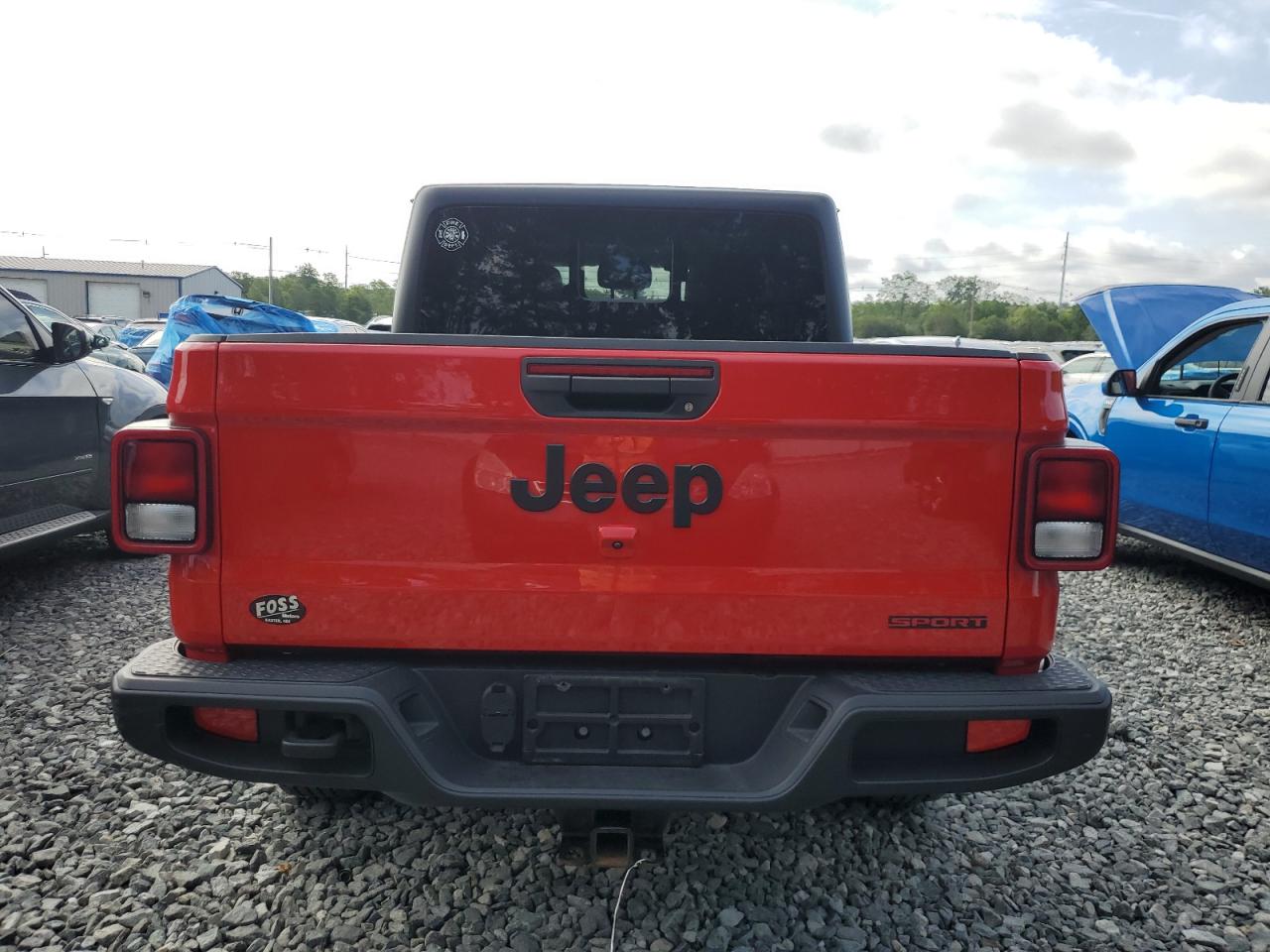 2020 Jeep Gladiator Sport VIN: 1C6HJTAG3LL149915 Lot: 62252205