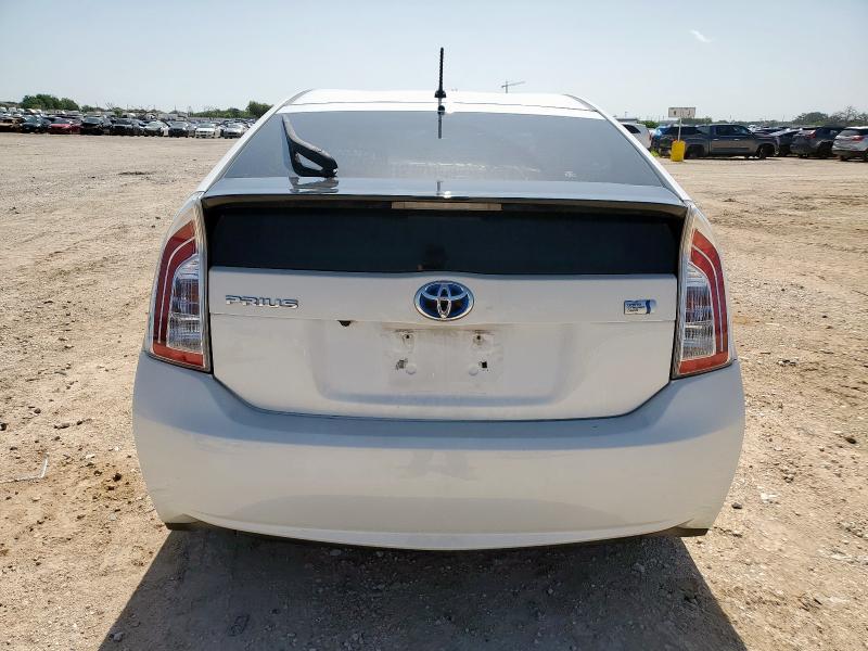  TOYOTA PRIUS 2012 White