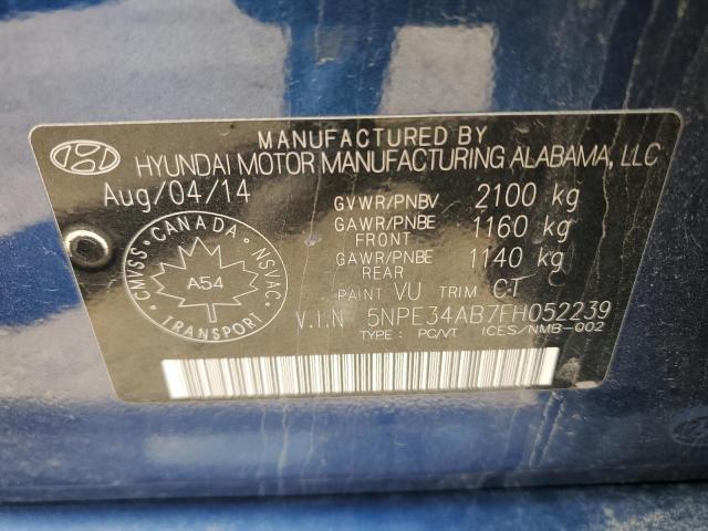 2015 HYUNDAI SONATA SPORT  