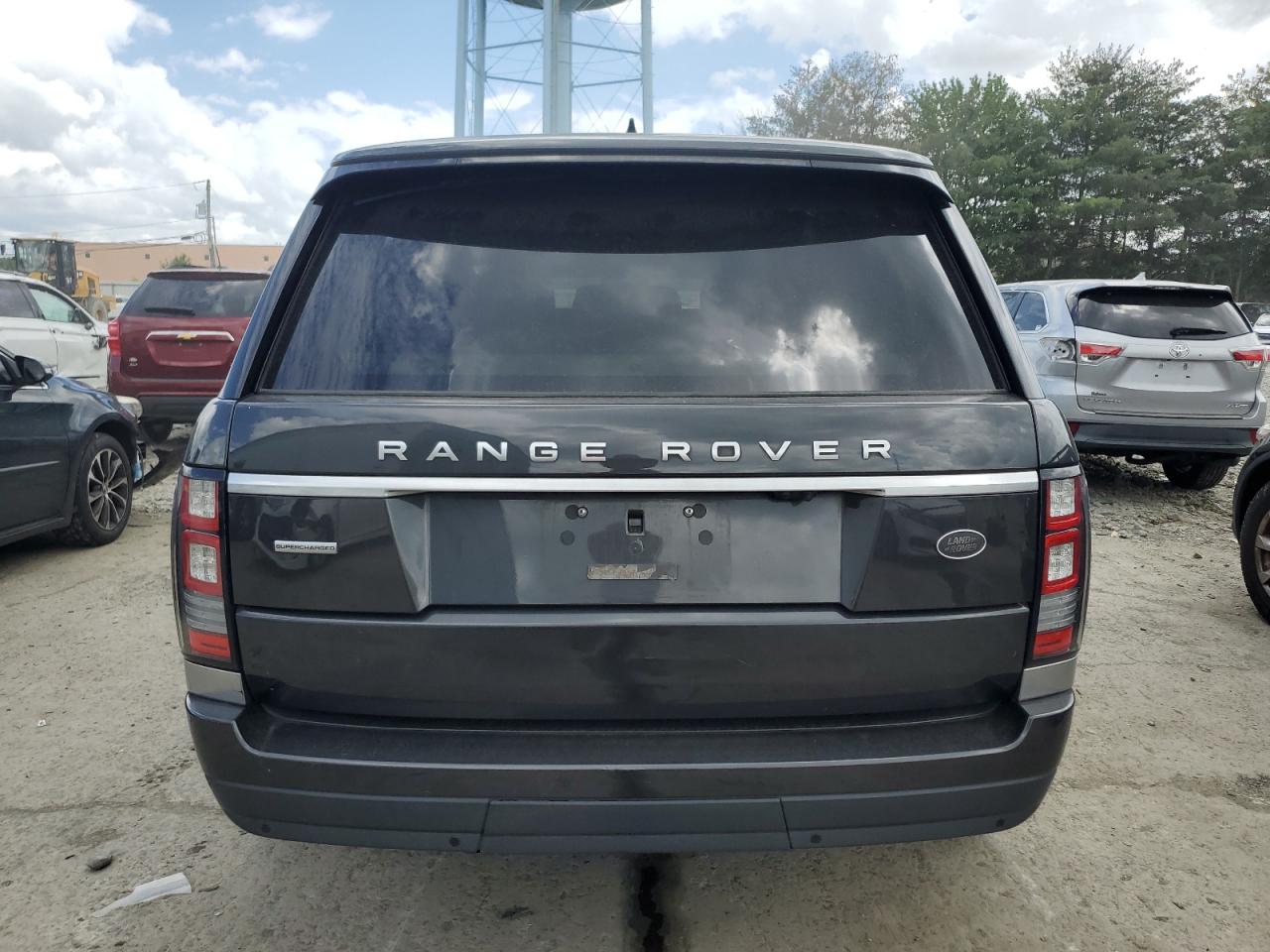 2017 Land Rover Range Rover Supercharged VIN: SALGS5FE0HA326856 Lot: 63816125