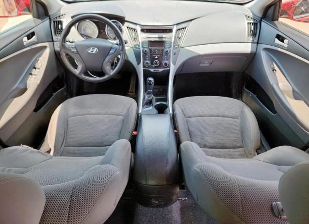  HYUNDAI SONATA 2014 Czerwony