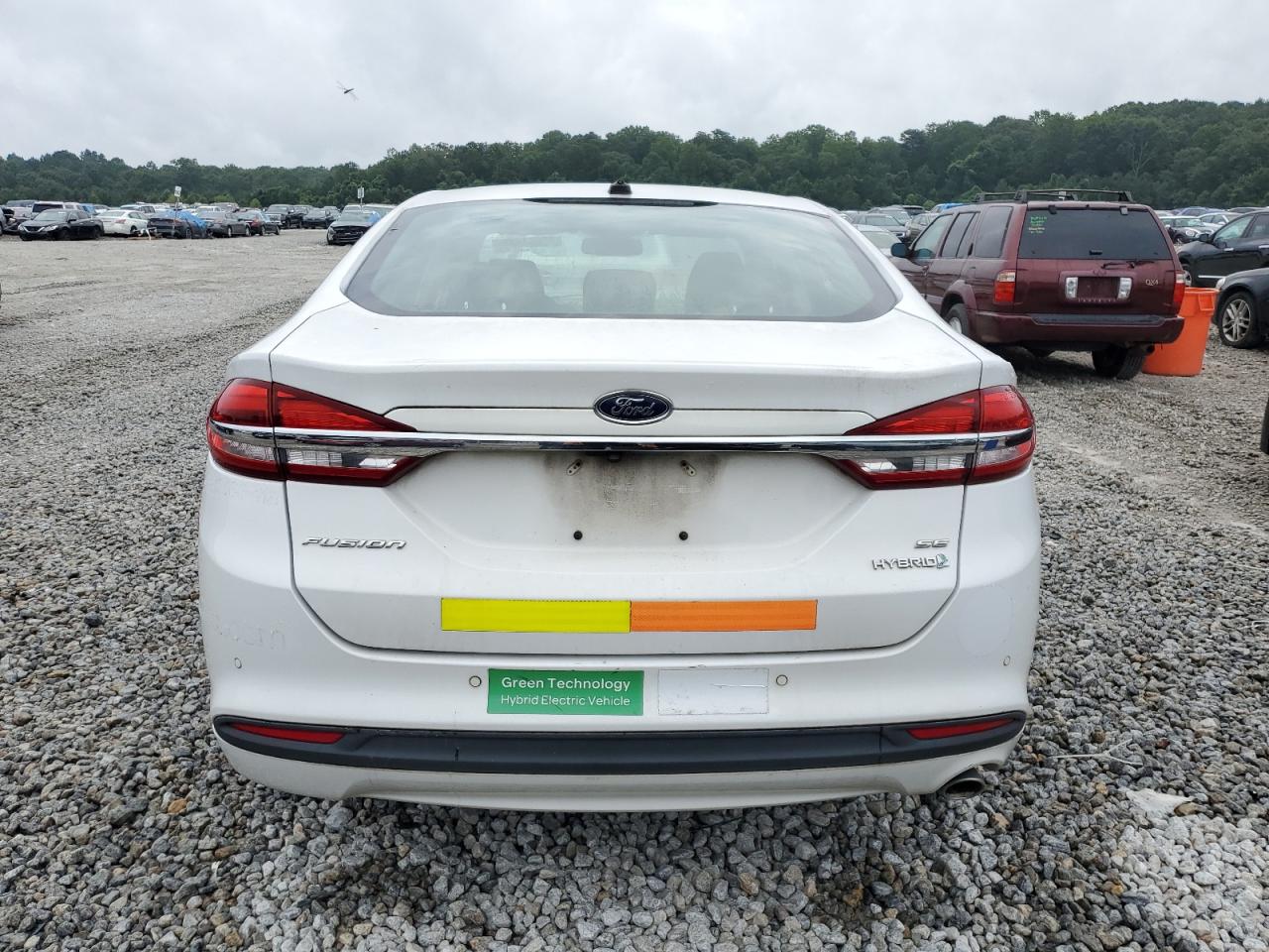 2018 Ford Fusion Se Hybrid VIN: 3FA6P0LU2JR281925 Lot: 55084435