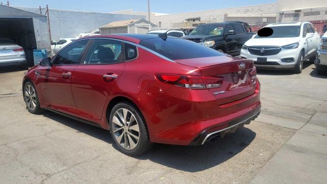 Sedans KIA OPTIMA 2016 Czerwony