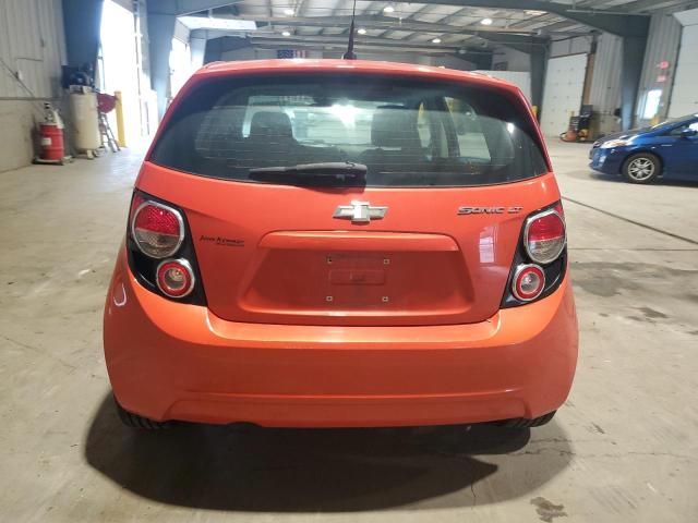 Hatchbacks CHEVROLET SONIC 2012 Pomarańczowy