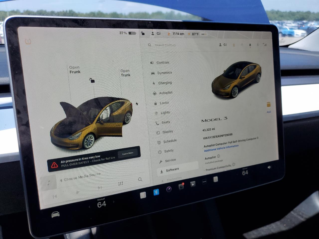 2022 Tesla Model 3 VIN: 5YJ3E1EA5NF129088 Lot: 63566545
