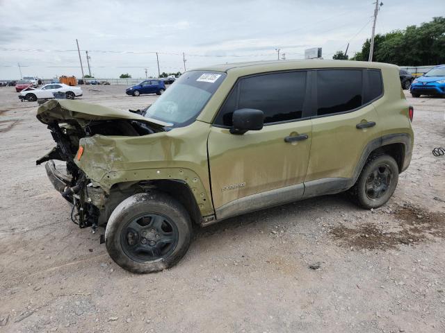 Parquets JEEP RENEGADE 2015 Zielony