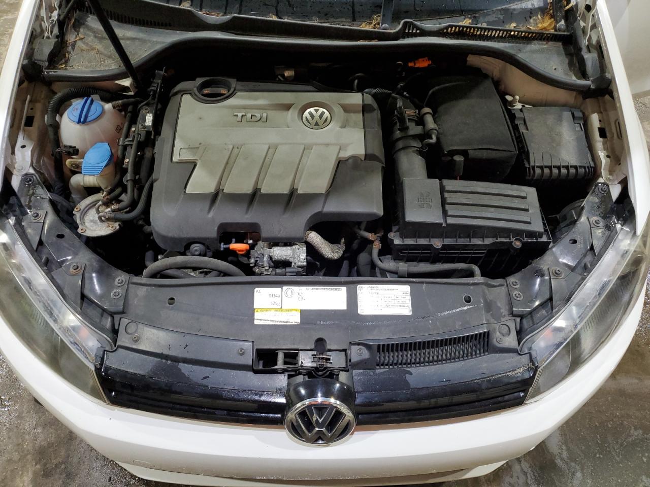 2012 Volkswagen Golf VIN: WVWNM7AJ0CW320608 Lot: 64859555