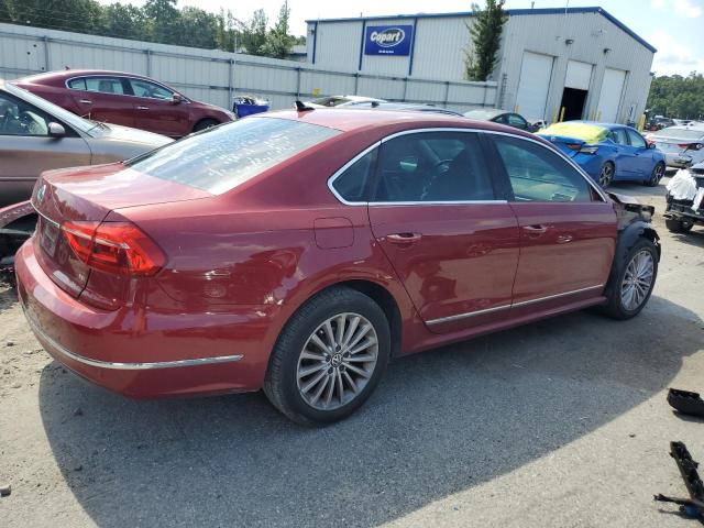  VOLKSWAGEN PASSAT 2016 Czerwony
