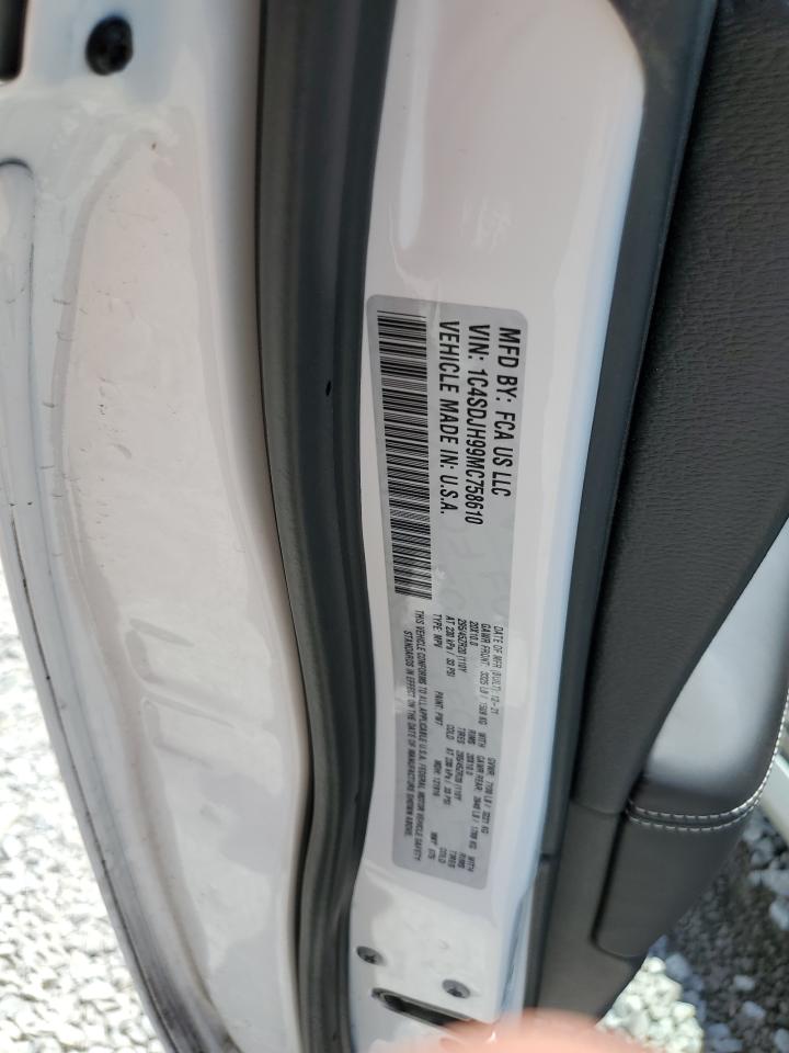 2021 Dodge Durango Srt Hellcat VIN: 1C4SDJH99MC758610 Lot: 64888415