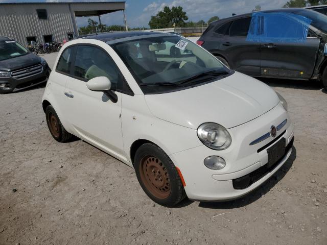  FIAT 500 2012 White