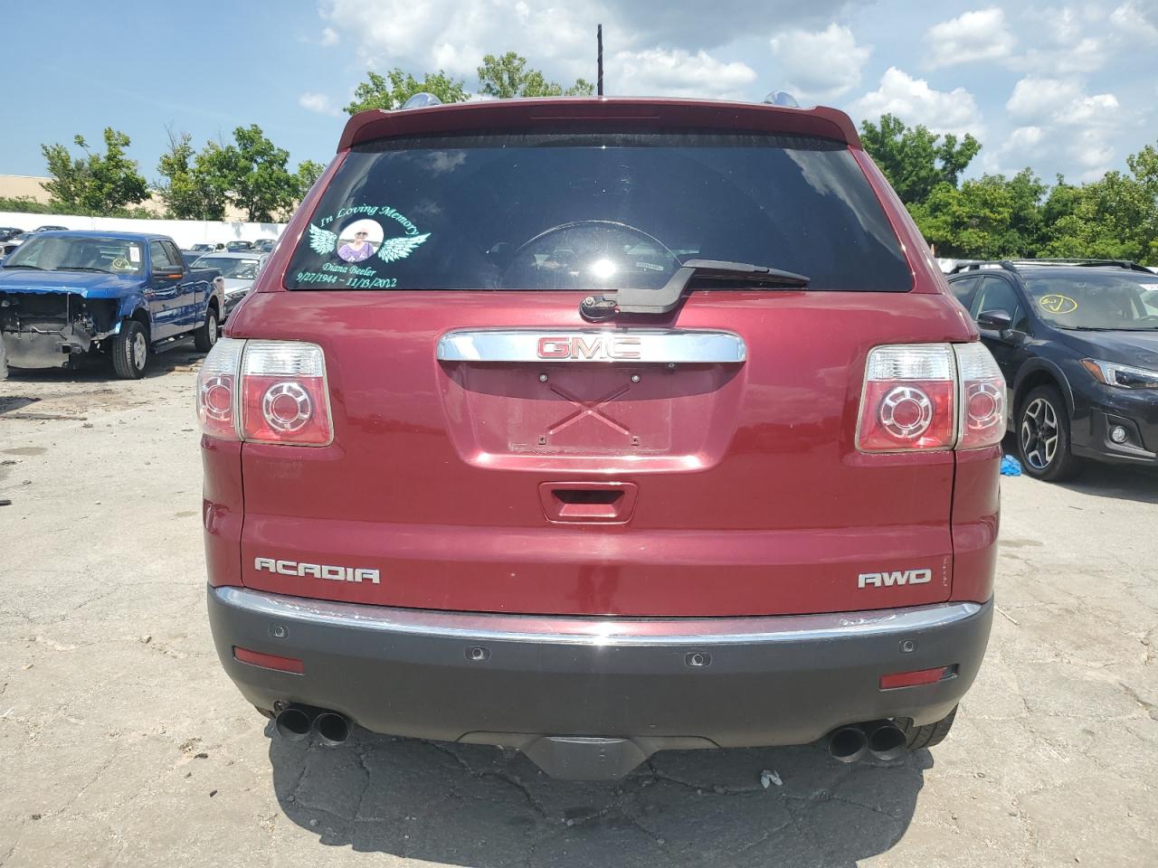 2008 GMC Acadia Slt-2 VIN: 1GKEV33728J205699 Lot: 64428965