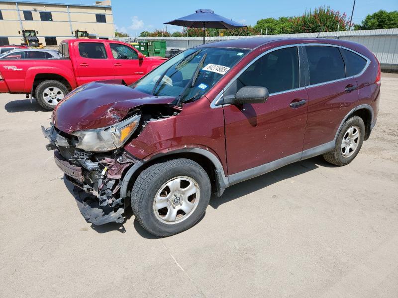 Parquets HONDA CRV 2014 Czerwony