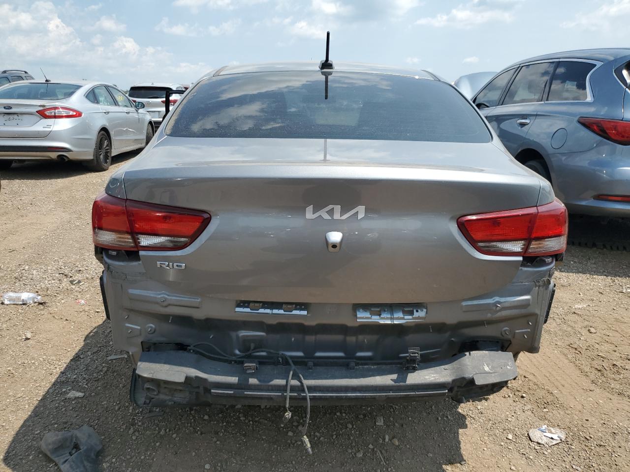 2022 Kia Rio Lx VIN: 3KPA24AD2NE440629 Lot: 66717075