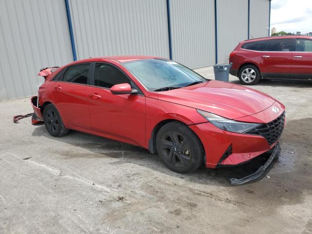  HYUNDAI ELANTRA 2021 Red