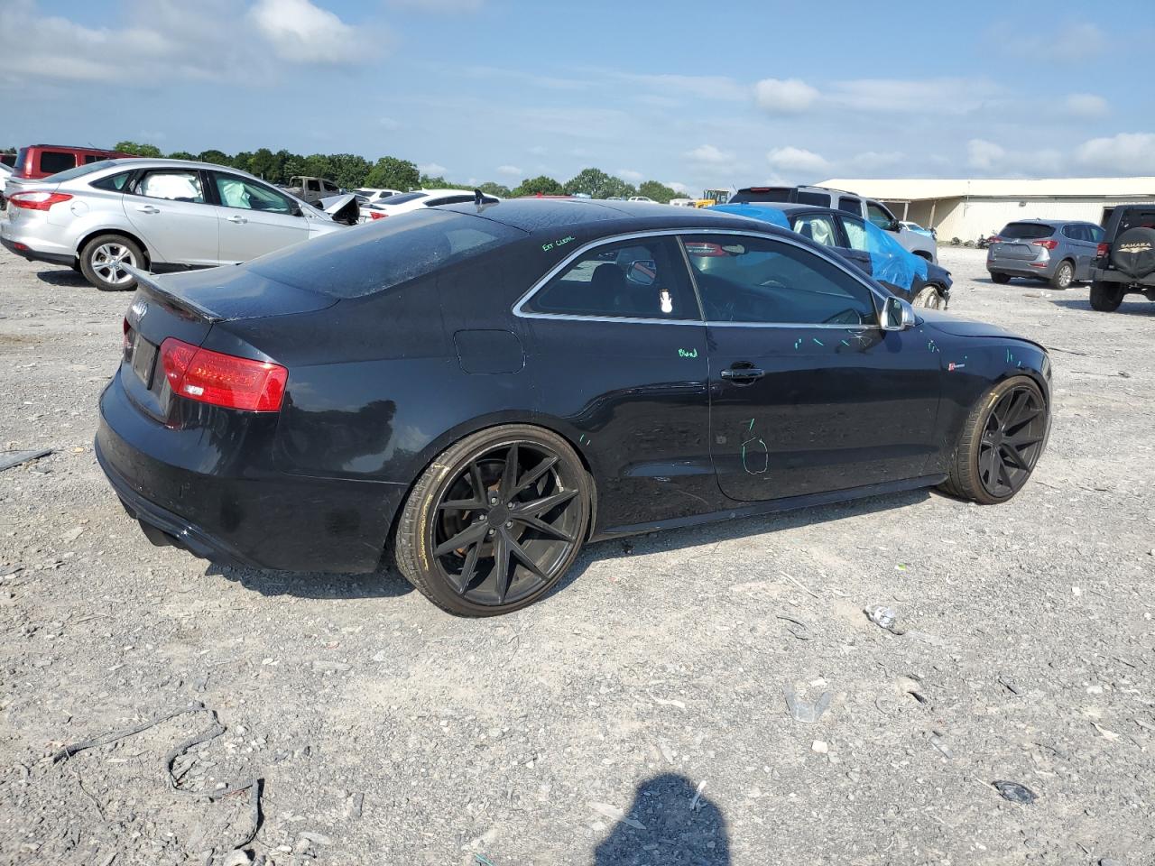 2013 Audi S5 Premium Plus black coupe gas WAUCGAFR4DA043239 photo #4
