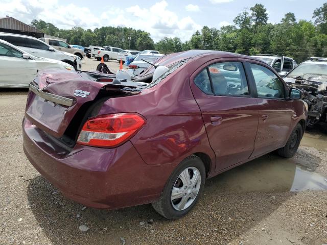Sedans MITSUBISHI MIRAGE 2017 Czerwony