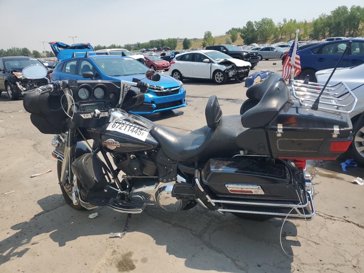 2007 Harley-Davidson Flhtcui black null gas 1HD1FC4387Y647426 photo #4