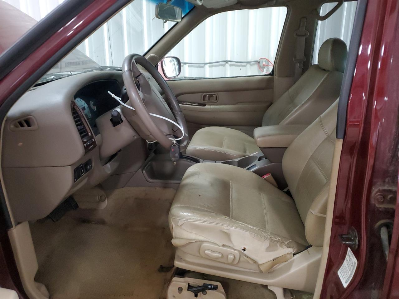 2001 Nissan Pathfinder Le VIN: JN8DR09Y01W612377 Lot: 63008605