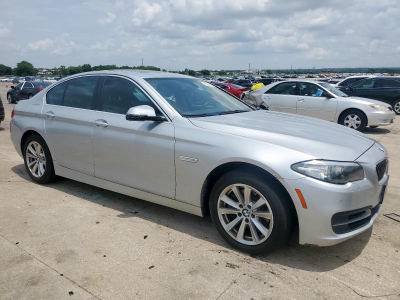  BMW 5 SERIES 2014 Srebrny