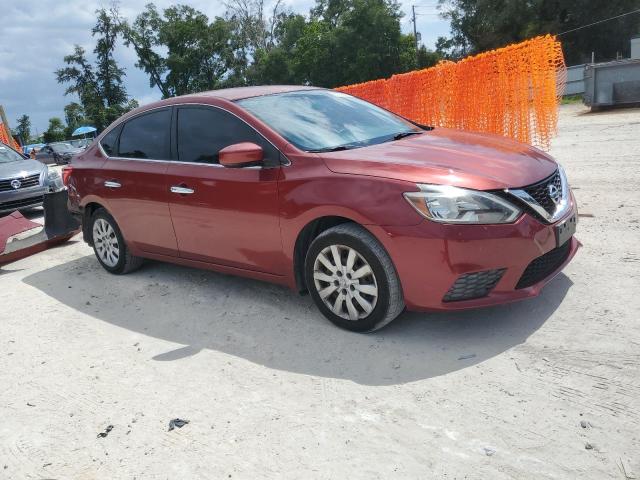  NISSAN SENTRA 2016 Красный