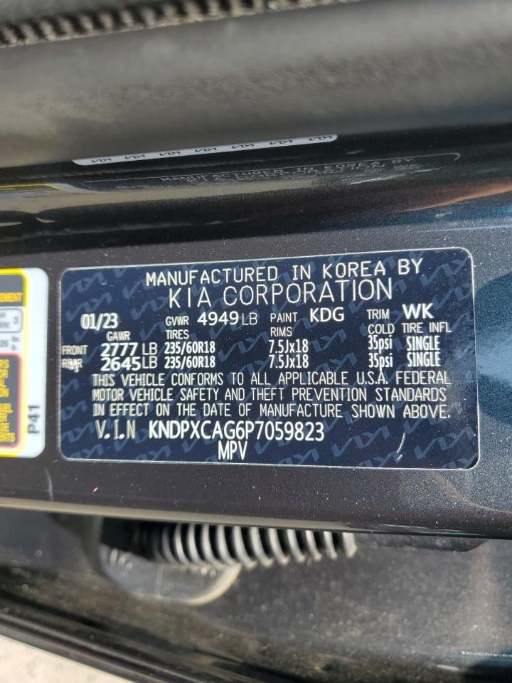 kndpxcag6p7059823 KNDPXCAG6P7059823 2023 Kia Sportage Sx Prestige