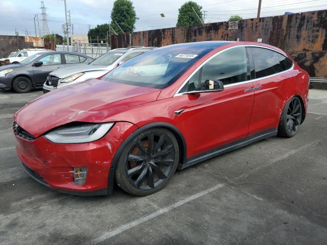  TESLA MODEL X 2021 Red