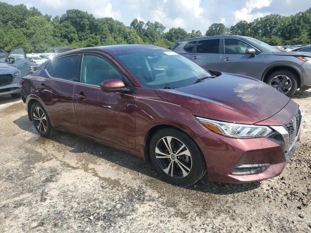  NISSAN SENTRA 2021 Czerwony