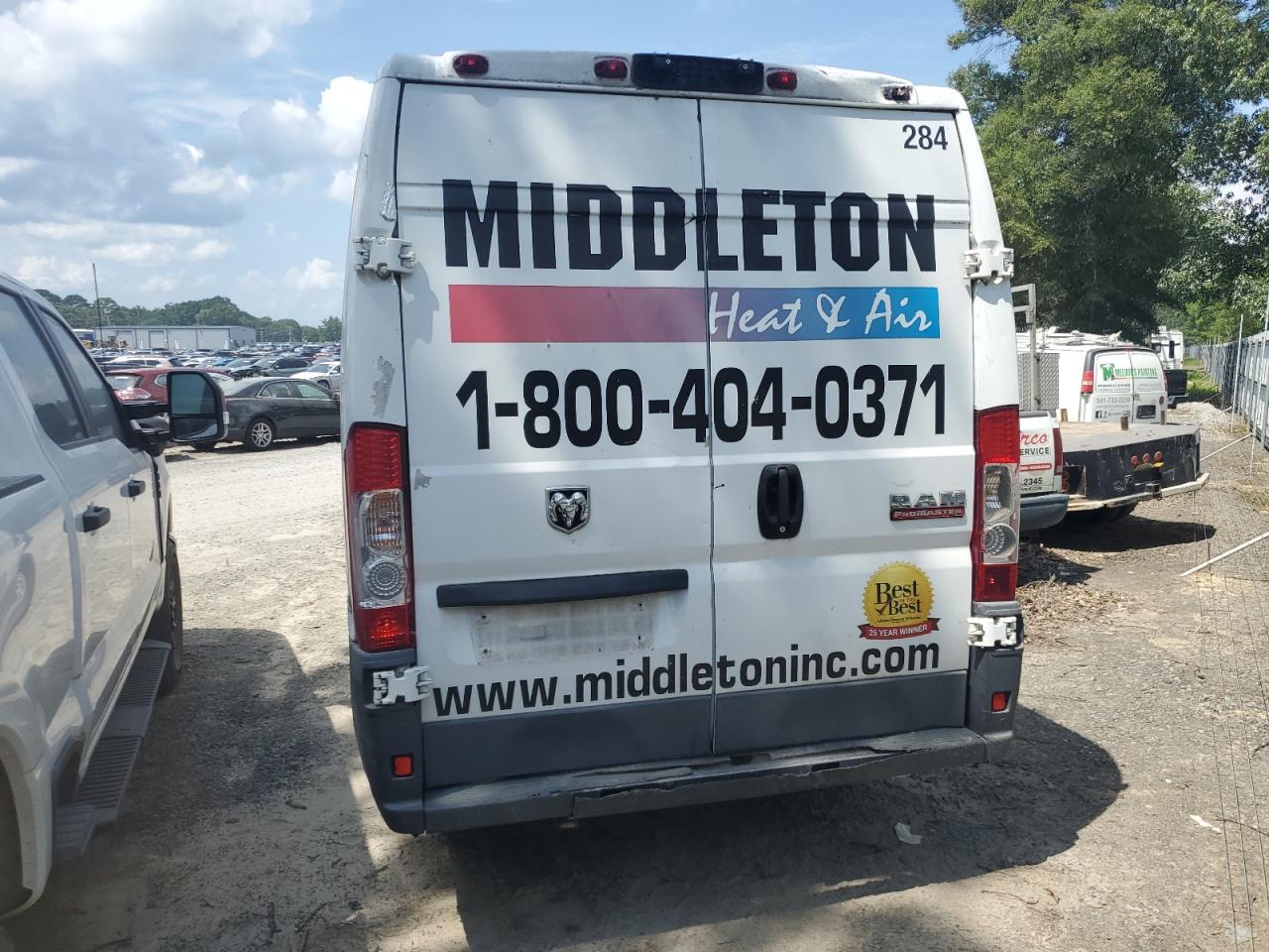2015 Ram Promaster 3500 3500 High VIN: 3C6URVJG5FE520492 Lot: 64223445