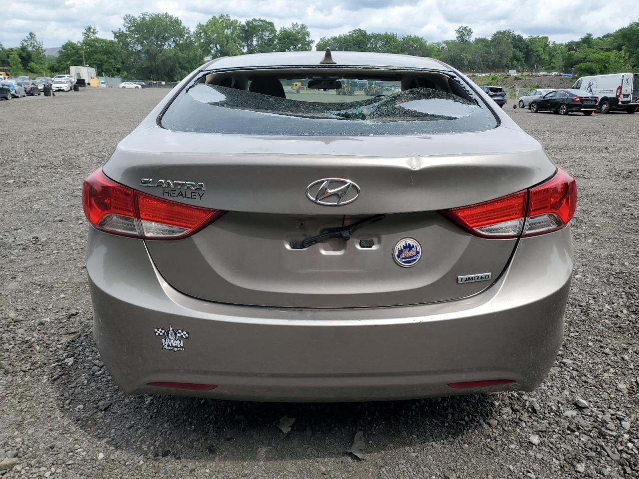 2012 Hyundai Elantra Gls VIN: 5NPDH4AE5CH150396 Lot: 63779275