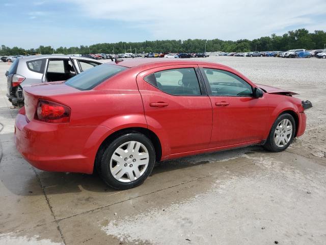  DODGE AVENGER 2014 Czerwony