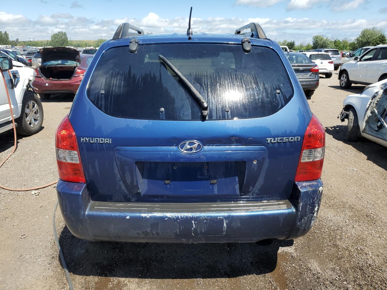 2006 Hyundai Tucson Gl VIN: KM8JM12B76U251656 Lot: 61227515