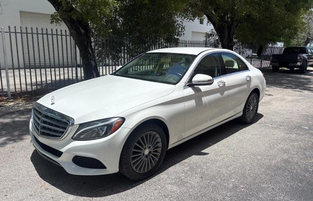 Седаны MERCEDES-BENZ C-CLASS 2015 Белый