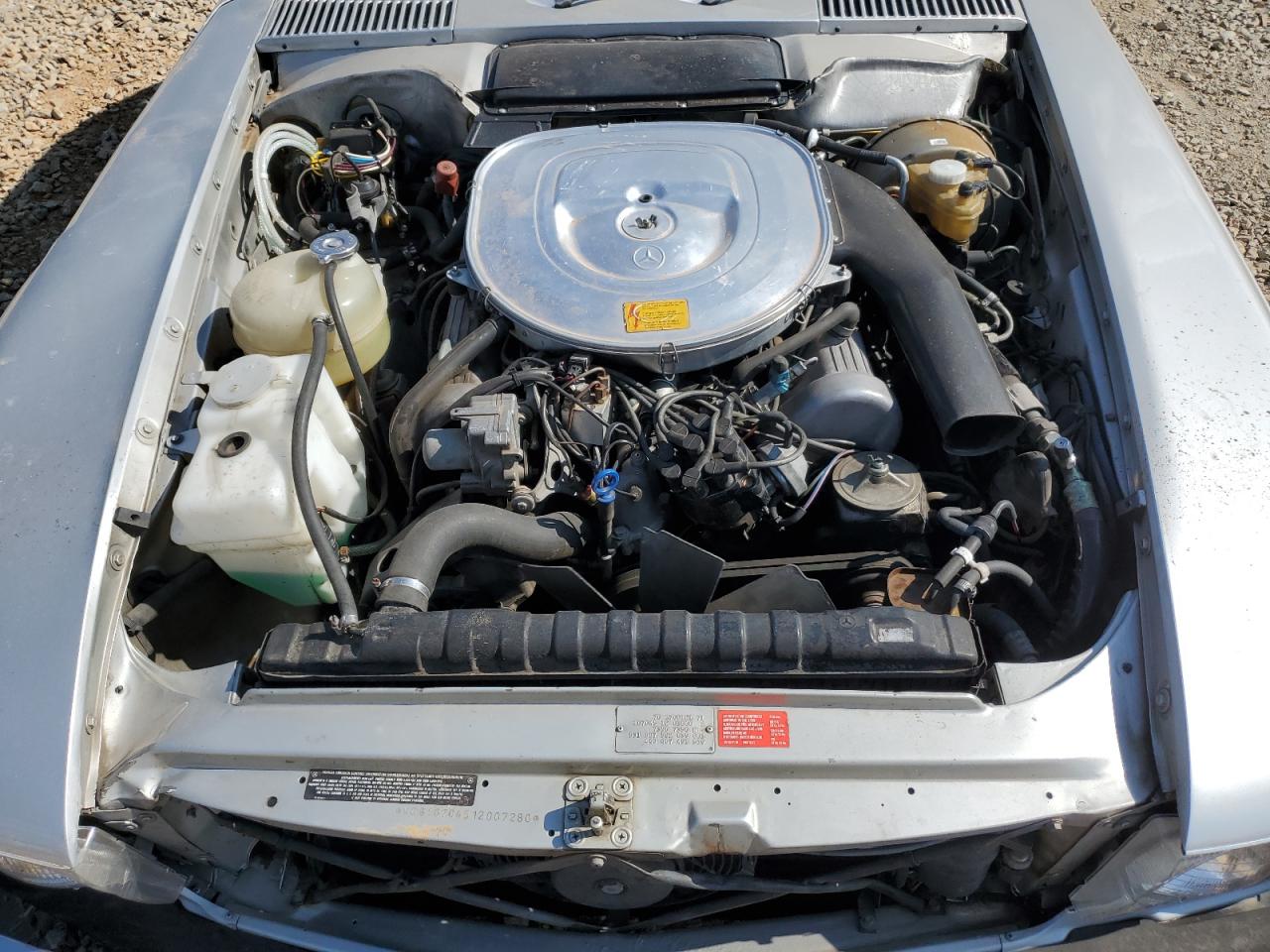 1981 Mercedes-Benz 380 Sl VIN: WDBBA45A4BB007280 Lot: 62889245