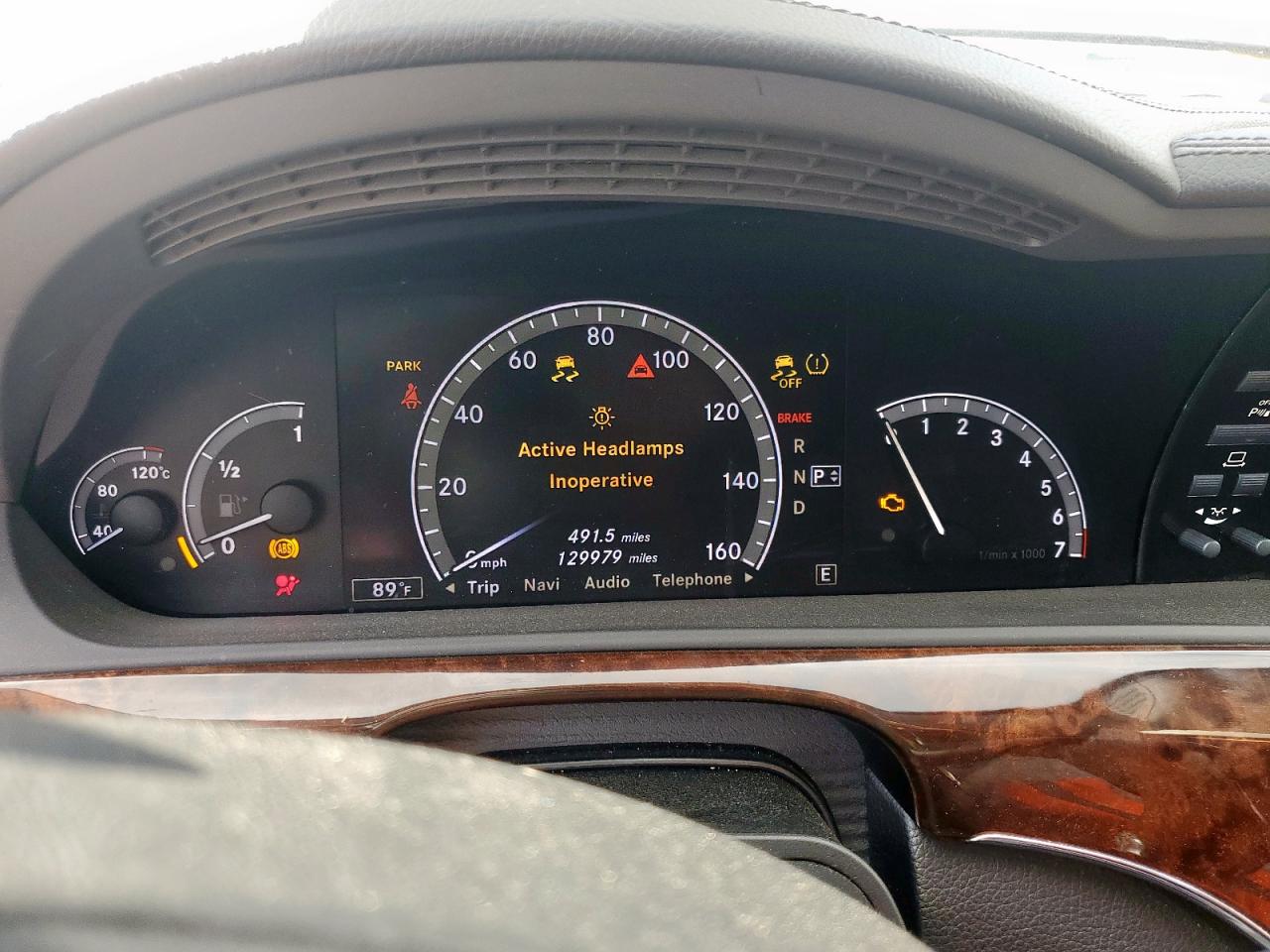 2013 Mercedes-Benz S 550 4Matic VIN: WDDNG9EB1DA498604 Lot: 64821985