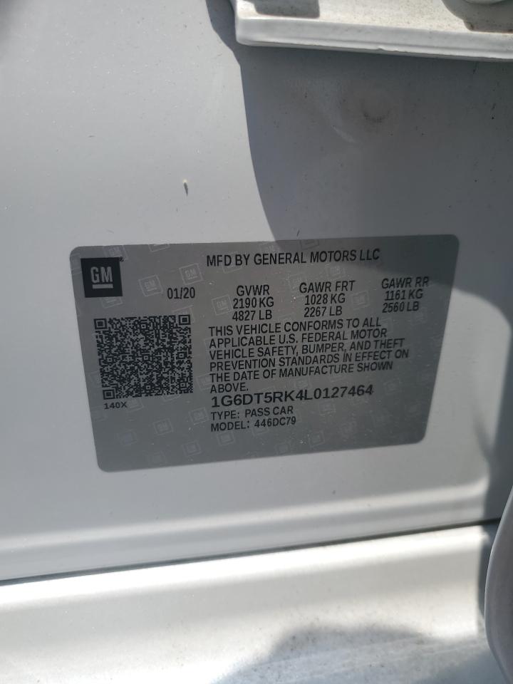2020 Cadillac Ct5 Premium Luxury VIN: 1G6DT5RK4L0127464 Lot: 63096805